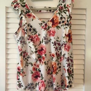 PS Kate Floral Tank